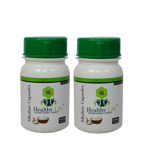 Healthy Life Alkaline Capsules - 60's x 2 Pack