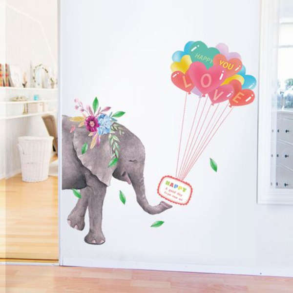 Encouraging Elephant Decor - Wall Art - SK9354