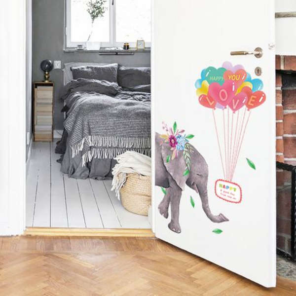 Encouraging Elephant Decor - Wall Art - SK9354
