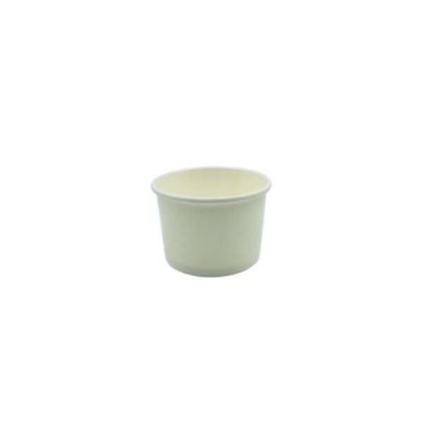 White Ice Cream Tub 120ml - Pack of 50
