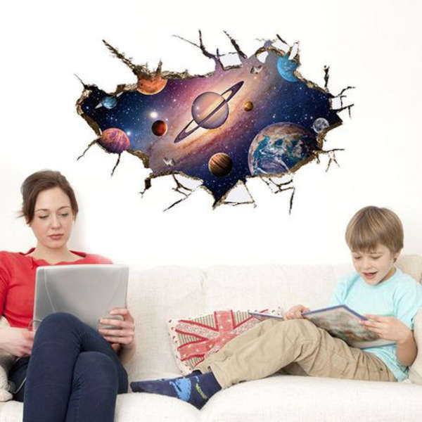3D Space Galaxy Planets Decor/ Wall Art- SK9066B