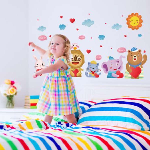 Colourful Animal Rainbow Decor/ Wall Art- SK9322