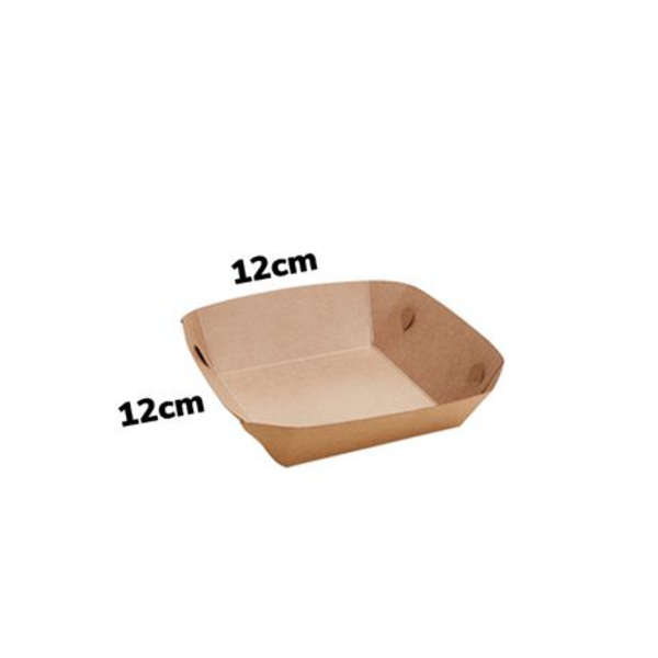 Kraft Food Tray - Pack Of 50