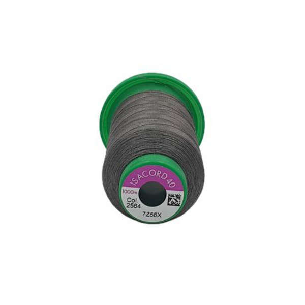 Grey Embroidery Cotton- Isacord 2564- 2 Pack