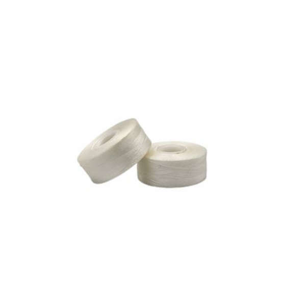 Pre-wound sewing machine bobbins - White - Pack of 25