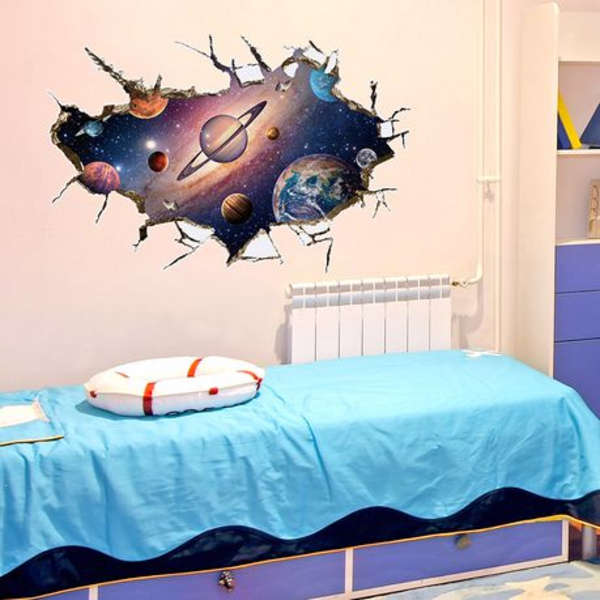 3D Space Galaxy Planets Decor/ Wall Art- SK9066B