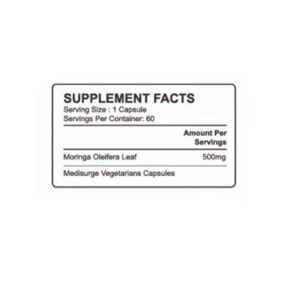 Healthy Life - Moringa Capsules - 60's
