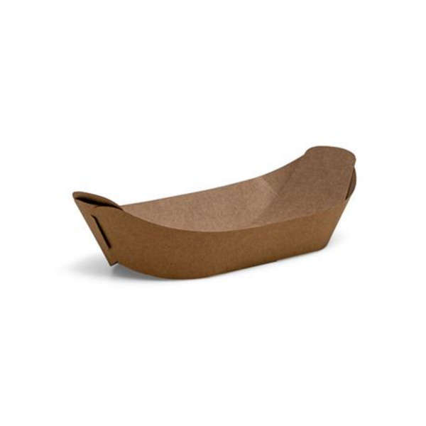 Kraft Boat Food Tray - Small - Pack of 50
