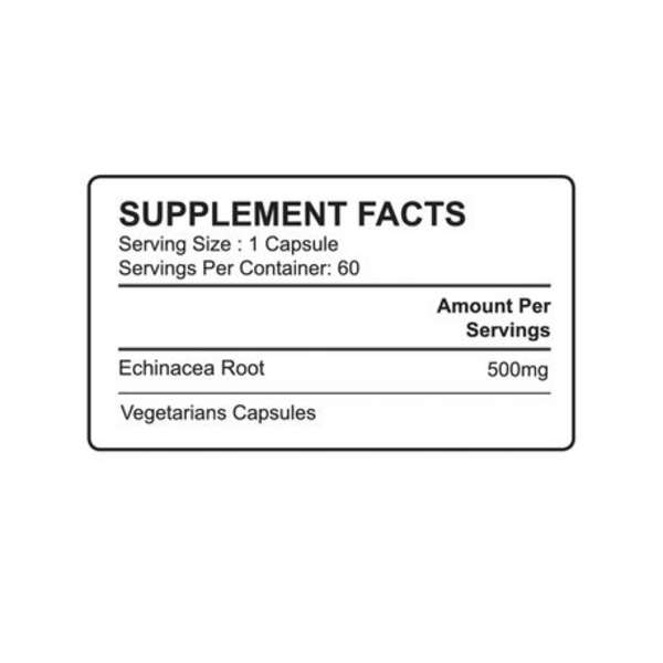 Healthy Life - Echinacea Root Capsules
