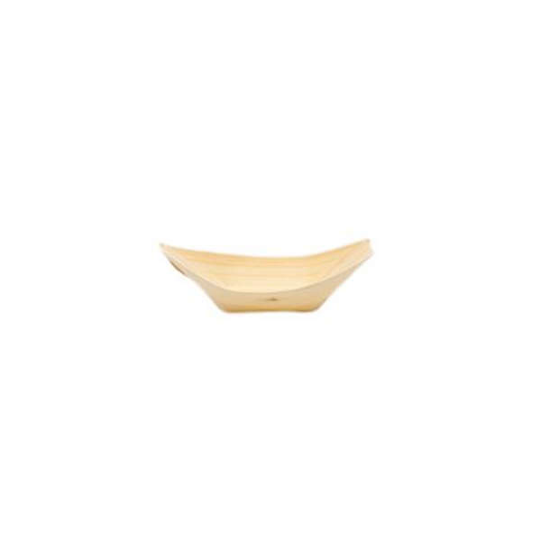 Wooden Boats 4 -50 Pack Dessert/Side Plate
