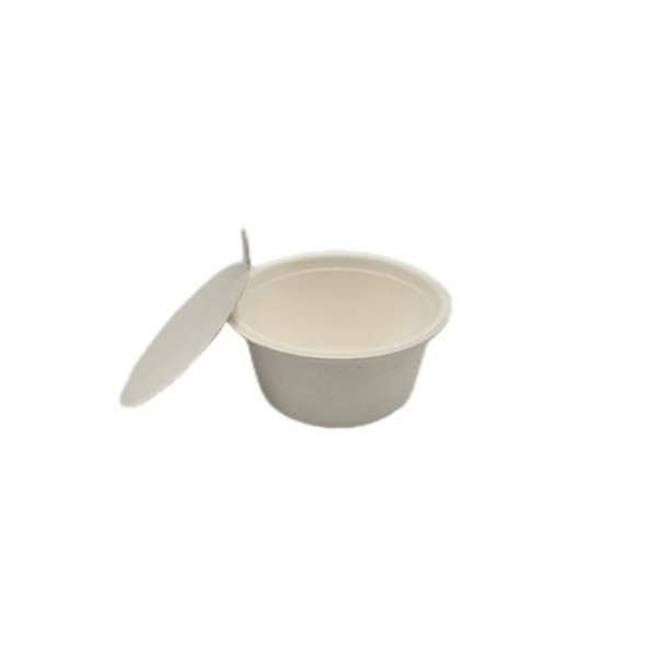 57ml Sugarcane Taster Bowl with Lid - Pack of 50