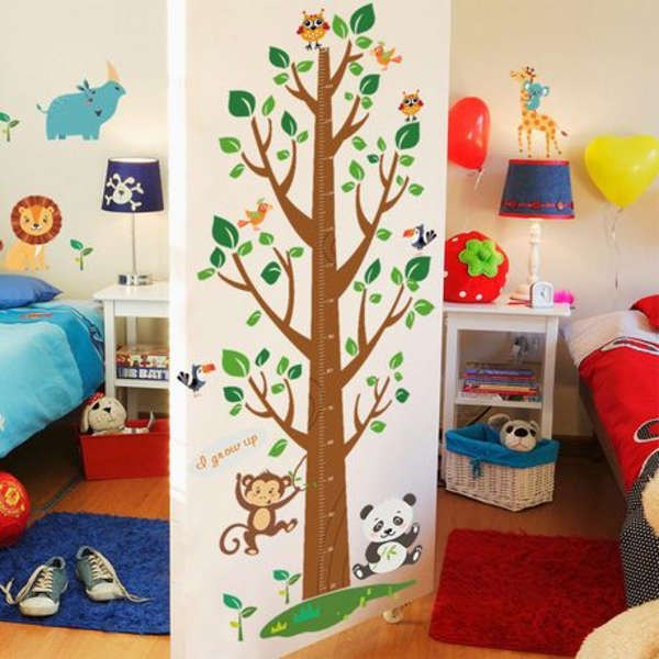 Botanical Tree with Animals Decor/ Wall Art- SK2001AB