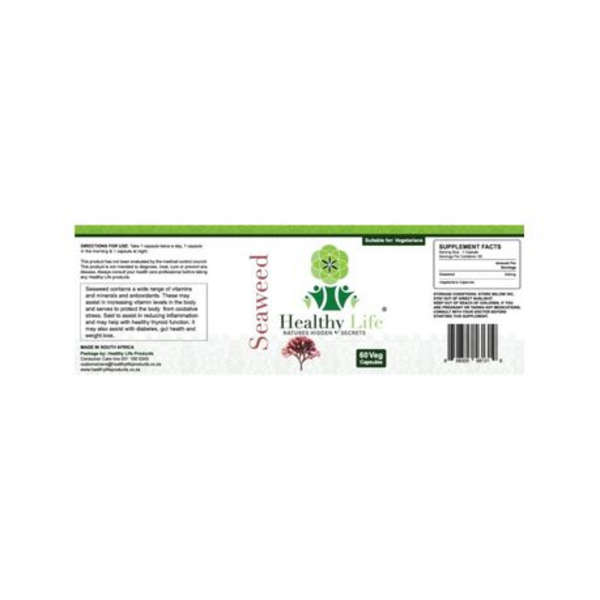 Healthy Life- Seaweed Capsules 60's