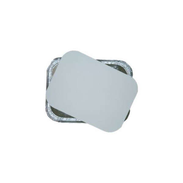 Foil Container and White Paper Lid Combo 750ml- Pack of 100