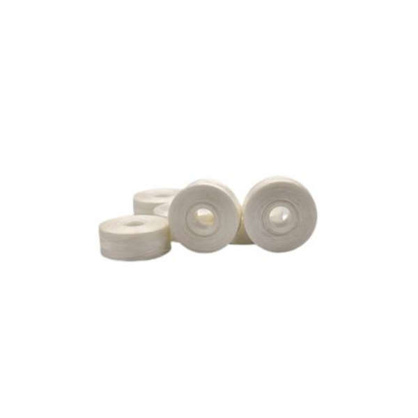 Pre-wound sewing machine bobbins - White - Pack of 25