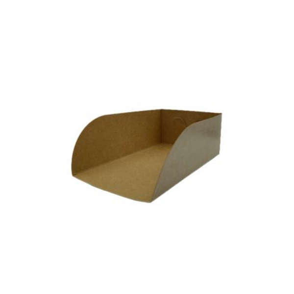 Kraft Cake Scoop Server- 23.5cm x 22cm- Pack of 50
