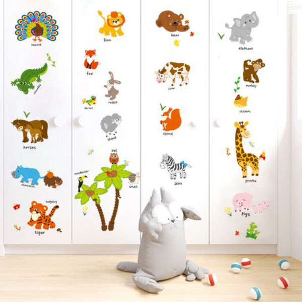 Learning Animals Decor/ Wall Art-SK9296