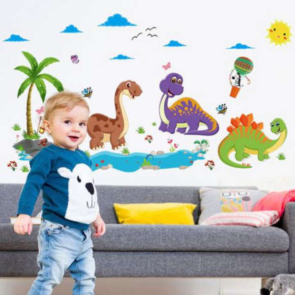 Kids Playful Dinosaur Decor/ Wall Art - Code 9125