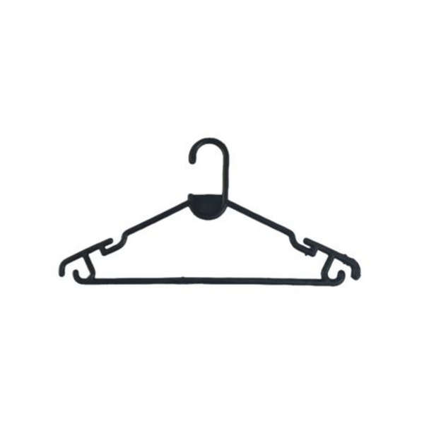 Essential Black Hangers - Pack of 20
