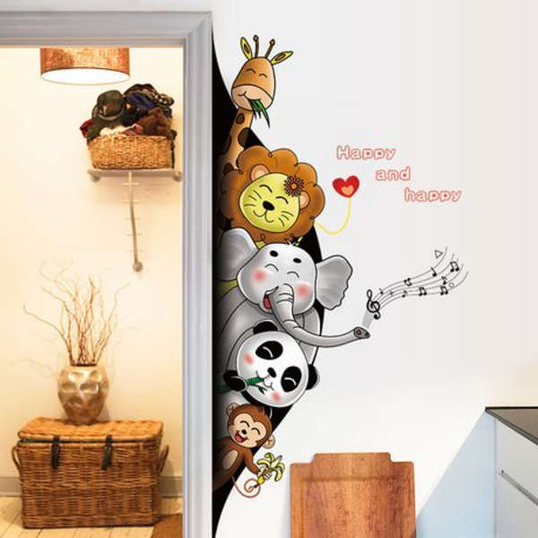 Singing Lion and Friends Decor - Wall Art - SK9360