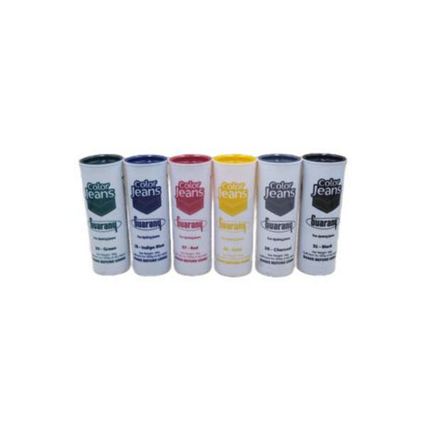 Guarany Color Jeans- Set of 6 Colors for Jean Fabric Dyeing