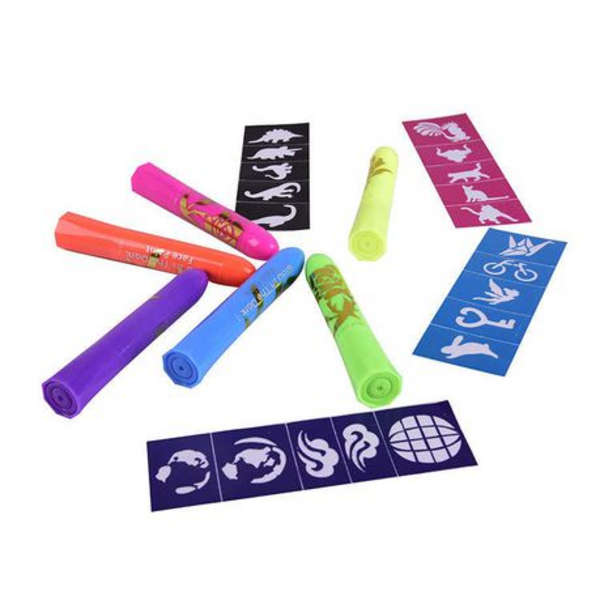 Glow in the Dark Under UV Light Face Paint