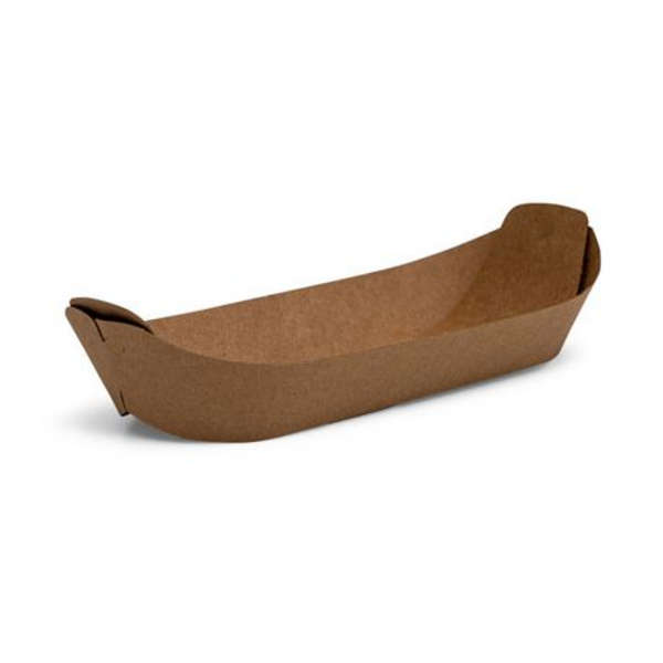 Kraft Boat Food Tray - Medium - Pack of 50