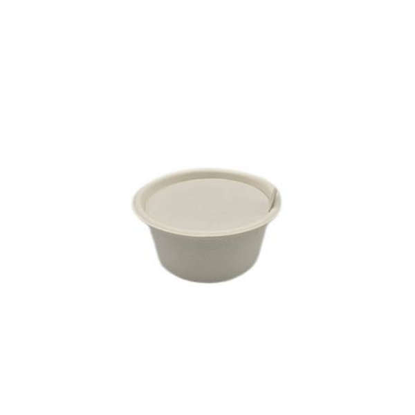 57ml Sugarcane Taster Bowl with Lid - Pack of 50