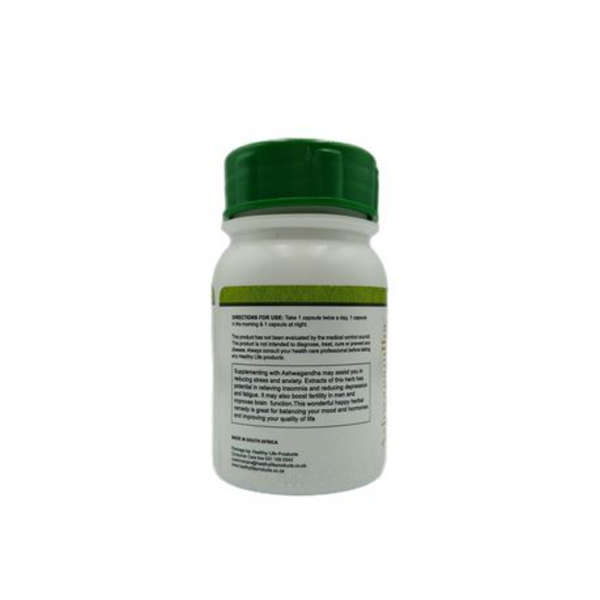 Healthy Life - Ashwagandha / Ginseng Capsules 60s x 2 Pack