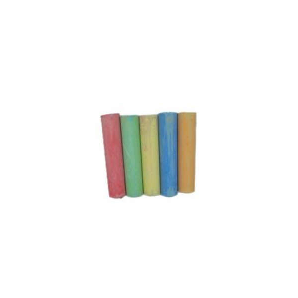 20 Jumbo Colourful Pavement Chalk