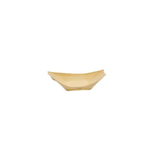 Wooden Boats 4 -50 Pack Dessert/Side Plate
