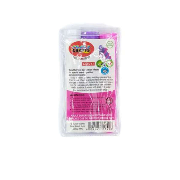 Girls Deco Face Paint - Set Of 3