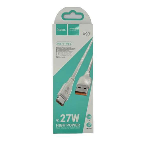 Fast Charging And Data Sync Cable- USB to Type-C - Hoco X93