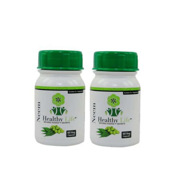 Healthy Life Neem Capsules - 60's x 2 Pieces