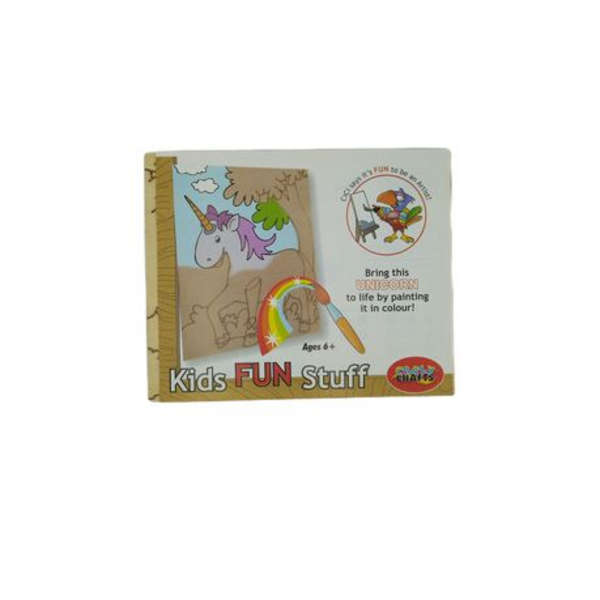 Crazy Crafts Unicorn Wooden Paint Set