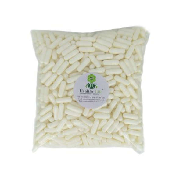 Healthy Life- White Empty Vegan Capsules HPMC/ Size 0- 1000 in a Pack