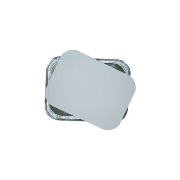 Foil Container and White Paper Lid Combo 750ml- Pack of 50