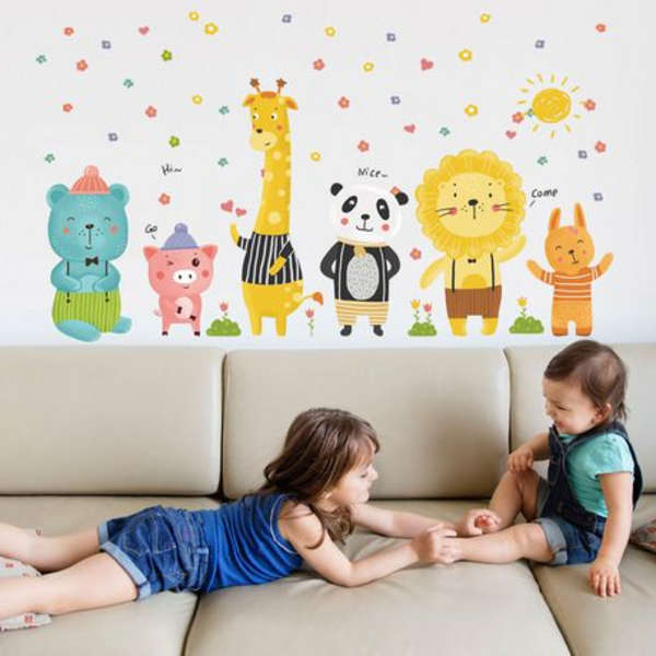 Cartoon Jungle Animals Decor/ Wall Art- SK9320