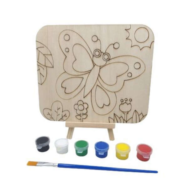 Educational Wooden Animal Painting Boards- Set of 3 Boards