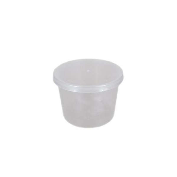 100ml Clear CondimentsTub- Pack of 50