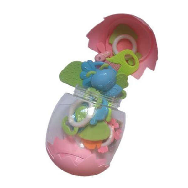 12 Piece Baby Rattle Teething Toys