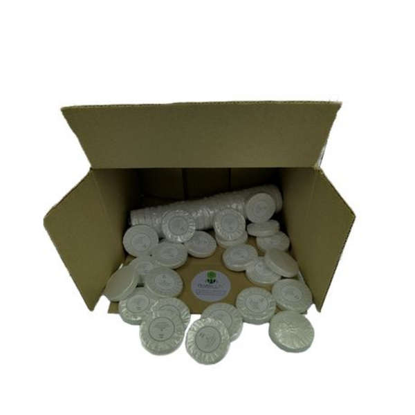 Healthy Life - Boutique Collection - 20g White Wrapping Round Soaps - 100 Pack
