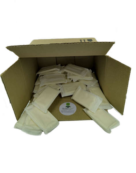 Hotel Quality - 20g White Wrapped Rectangle Soaps - 300 Bulk Pack