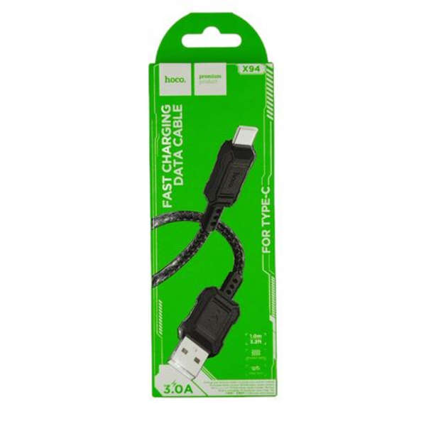 Hoco X94 3.0A USB to Type-C-Fast Charging &amp; Data Cable