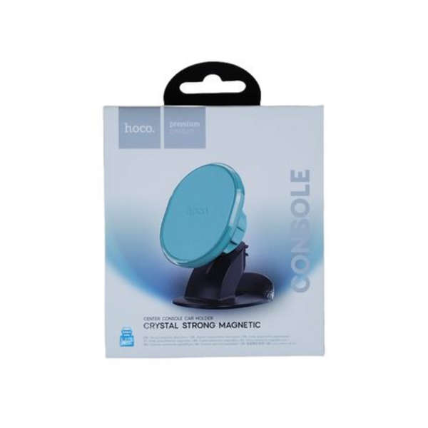 Hoco H2 Center Console Car Holder- Crystal Strong Magnetic (Blue)