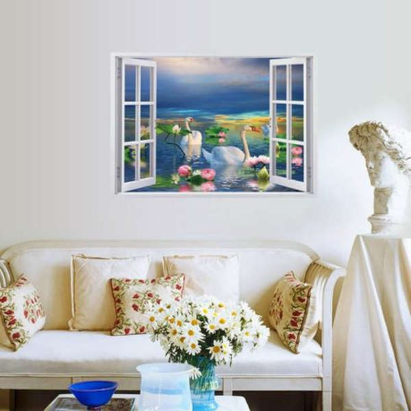 Swan Decor - Wall Art - SK 7019B