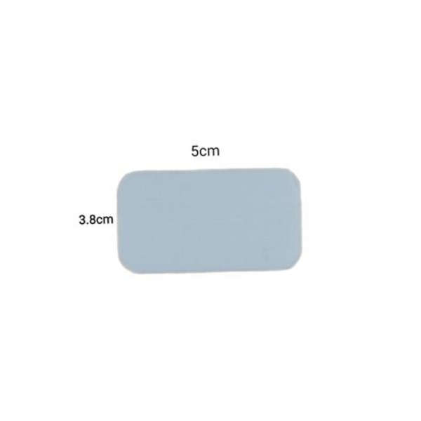 Hotel Quality- 10g White Wrapped Rectangle Soaps-500 Pack