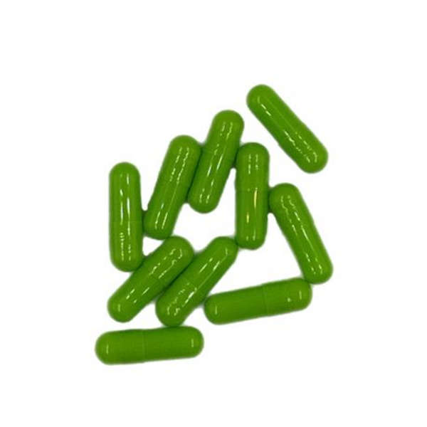 Healthy Life- Green Empty GELATIN Capsules Size 0- 1000 Pack
