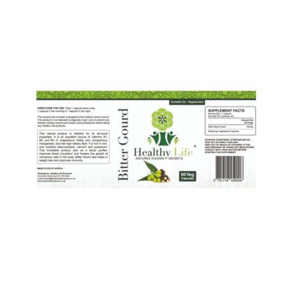 Healthy Life Combo-Neem /Moringa/Turmeric/Bitter Gourd Capsules-60's Pack 4