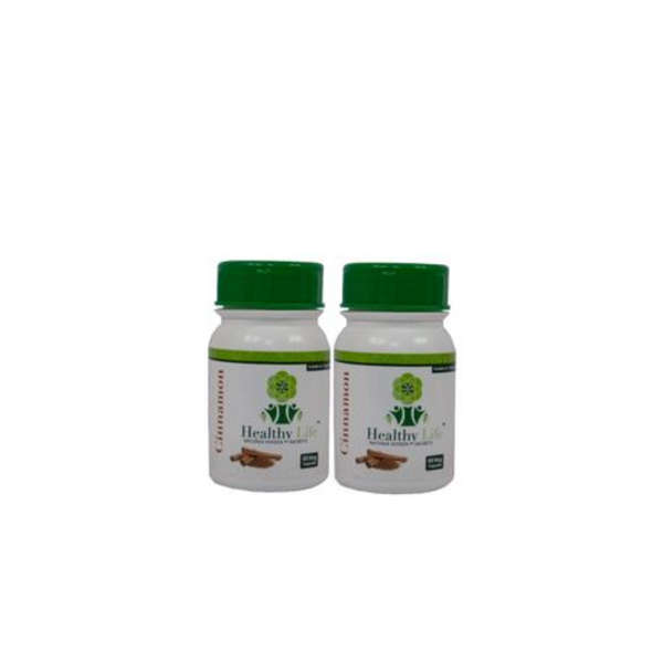 Healthy Life Cinnamon Capsules - 60's x 2 Pack